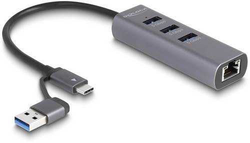 Delock USB-Hub 64282 Passend für Marke Dockingstations: Universal