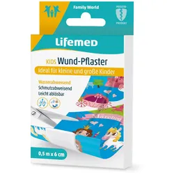 Pflaster Wund-Pflaster Lifemed  0,5 m x 6 cm Märchen