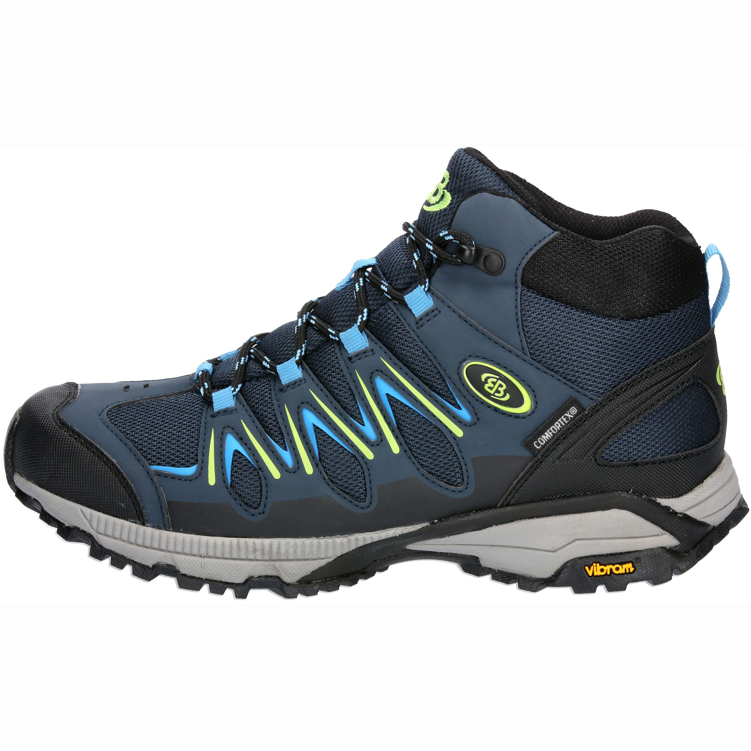 Brütting Expedition Mid Herren Wanderschuhe blau Größe 44 Trekking Wasserdicht