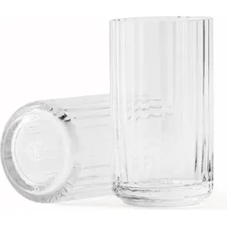 Lyngby Vase 31 cm clear aus Glas