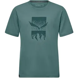 Salewa, Herren, Funktionsshirt, Eagle 3cime T-Shirt M (M), Türkis, Grün