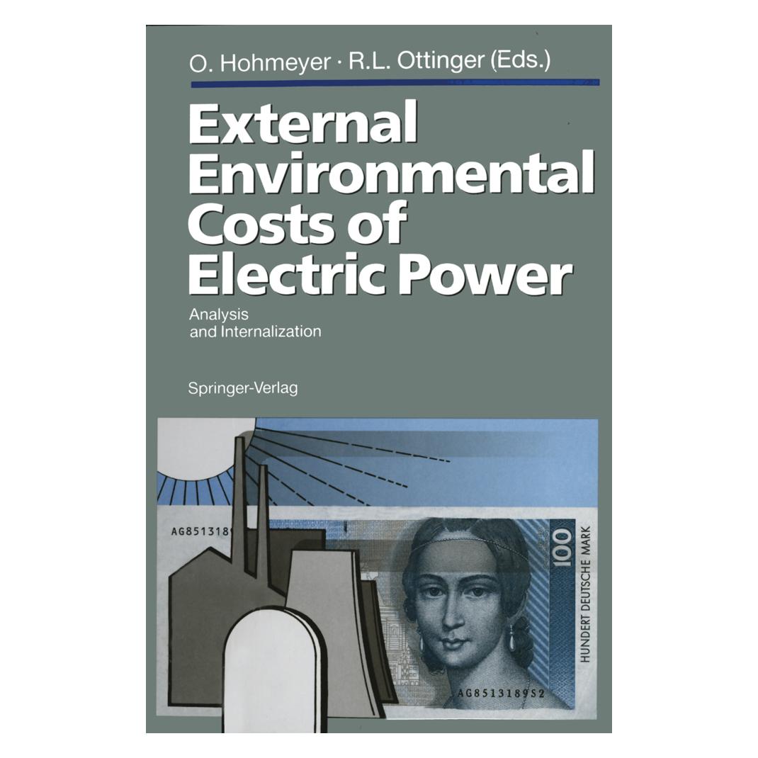 Springer External Environmental Costs of Electric Power (Englisch, Softcover, Olav Hohmeyer, Richard Ottinger) (55550272)