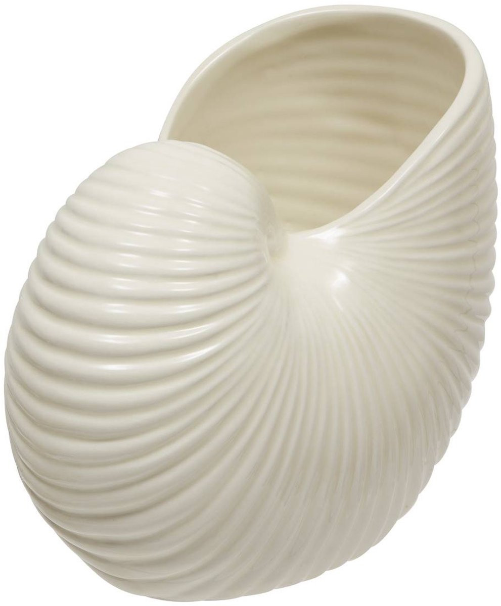 OCEA Nautilus-schelpvaas van dolomiet