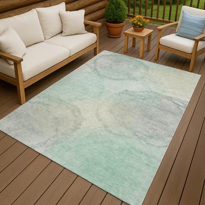 Addison Rugs Machine Washable Indoor/ Outdoor Abstract Muted Chantille Rug