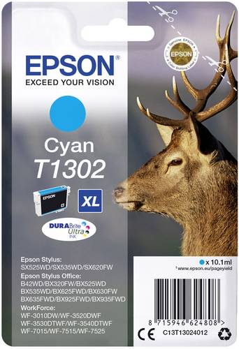 Epson Druckerpatrone T1302 Original Cyan C13T13024012