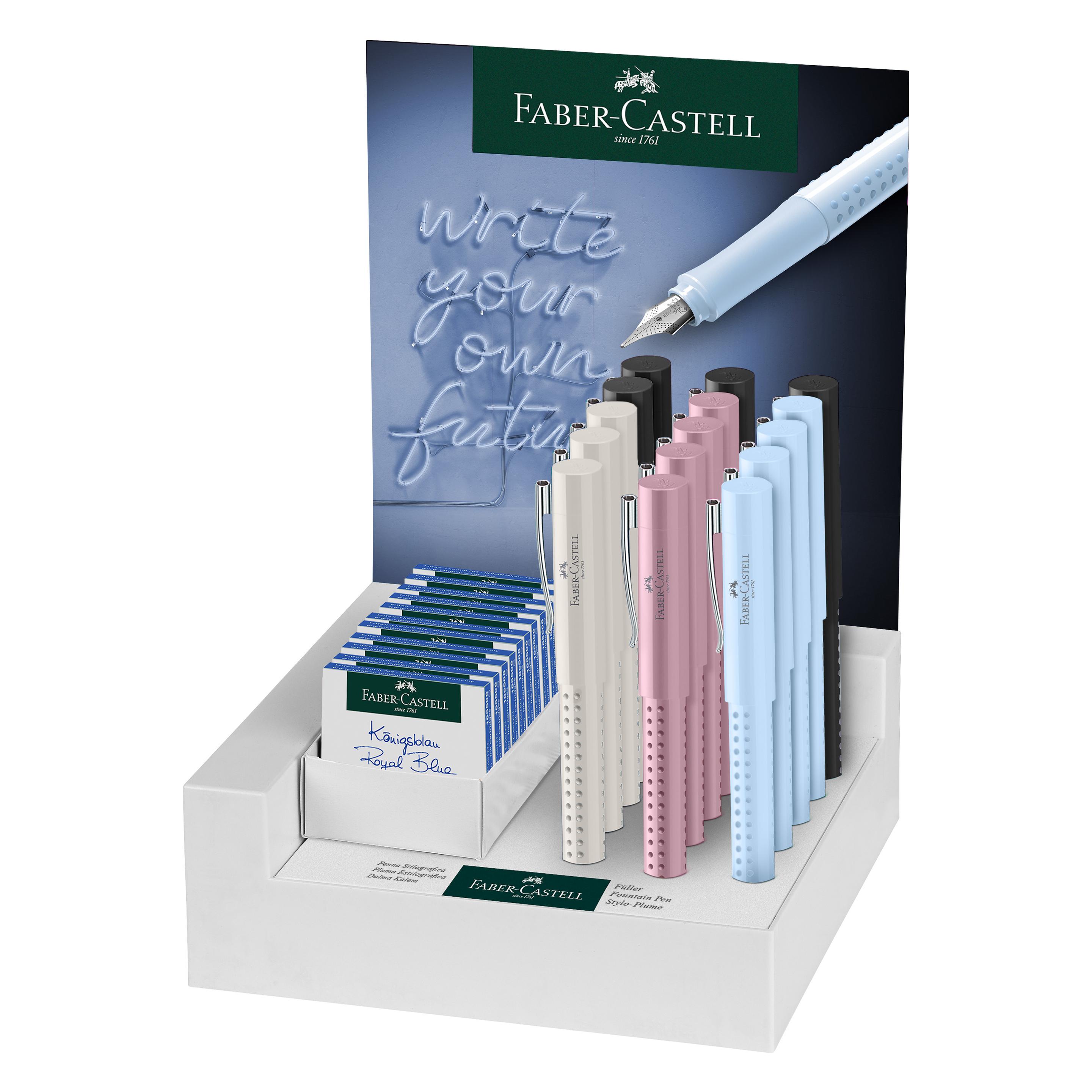 Faber-Castell Thekendisplay 25ST GRIP 2010 F/M (25x) (140859)
