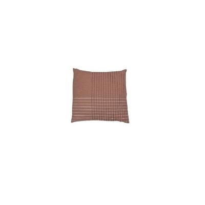 Fussenegger Schmusekissenhülle 'Karo' - kork - 60/60 cm