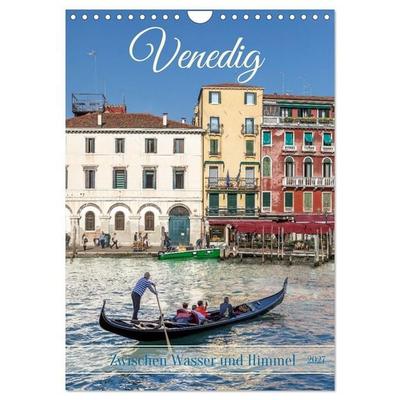 Venedig - Zwischen Wasser und Himmel (Wandkalender 2027 DIN A4 hoch), CALVENDO Monatskalender