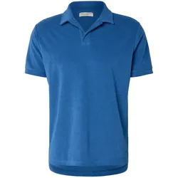 Tchibo - Frottee-Poloshirt - Herren - Gr. XXL - blau