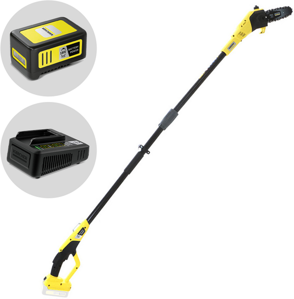 Karcher PSW 18-20 - Potatore a batteria con asta telescopica - 18V 5Ah