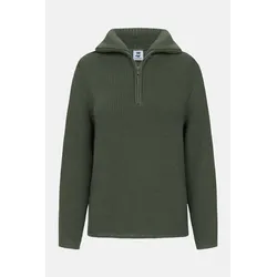Troyer Damen Wolle Oliv