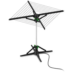 Rotierender Wäscheständer mit 360° Rotation verkürzte Trockenzeit max. Belastung 20kg