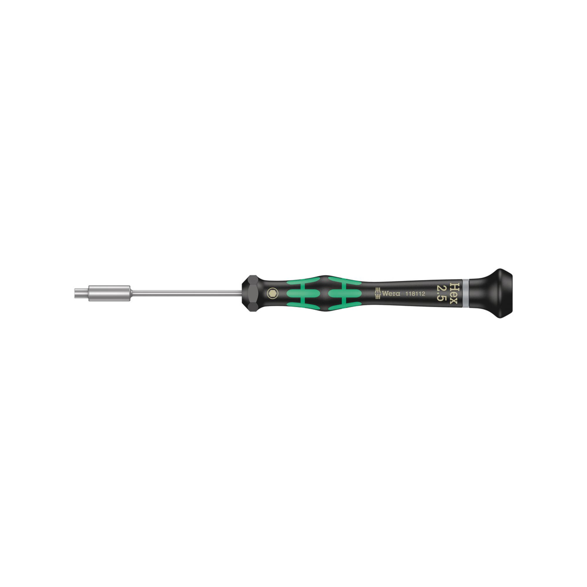Wera 2069 Elektroniker-Steckschlüssel, 2,5 x 60 mm (05118112001)