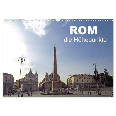 Rom - die Höhepunkte (Wandkalender 2027 DIN A3 quer), CALVENDO Monatskalender