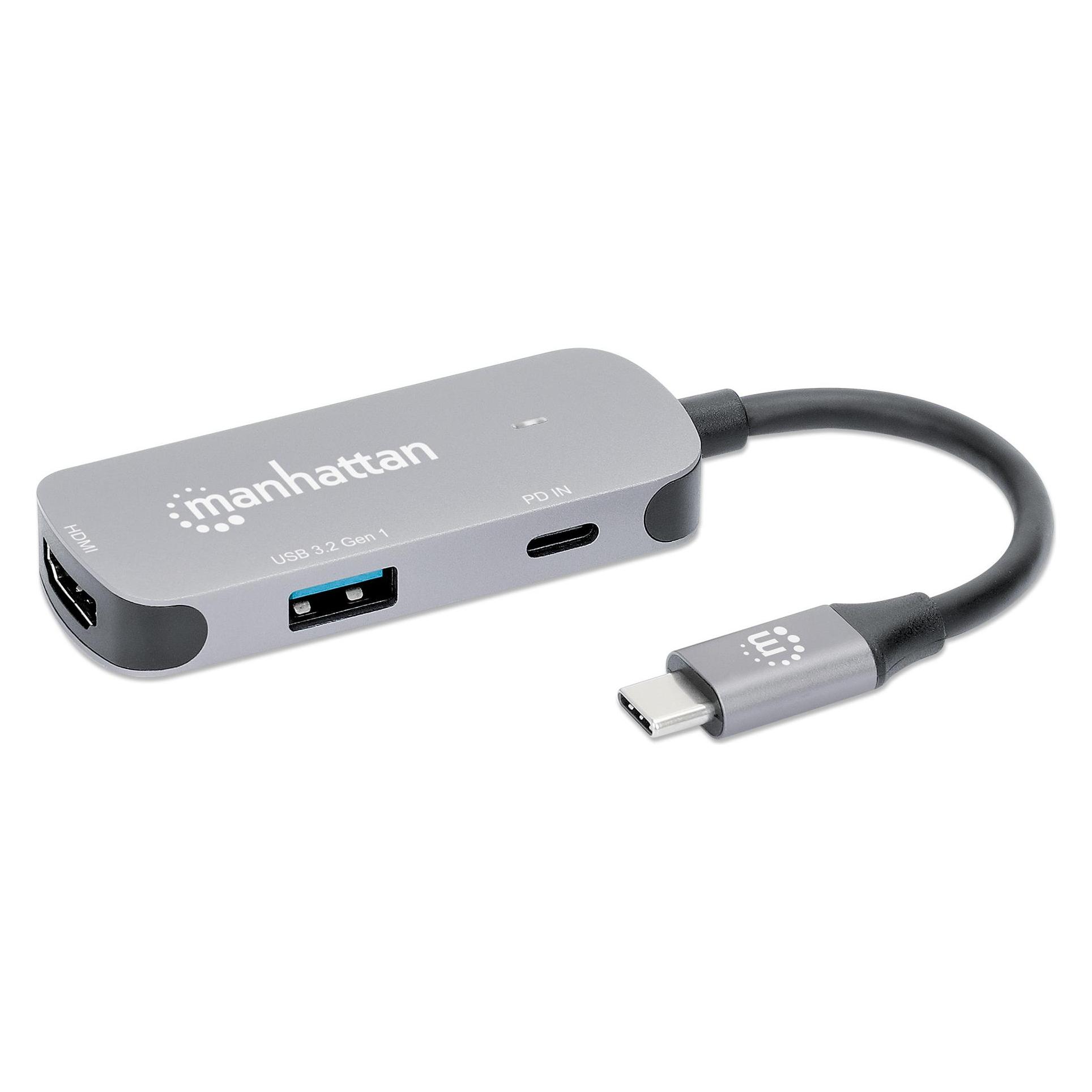 Manhattan 130707 (USB-C, 3 Ports) (130707)