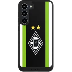 Nivocase Handyhülle für Samsung Galaxy S23+ Hülle NIVOpure Case Schwarz Borussia Mönchengladbach Gladbach (Samsung Galaxy S23+), Smartphone Hülle, Schwarz