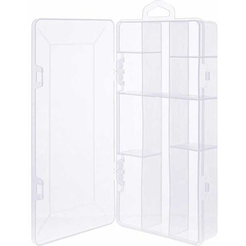 InLine Kleinteilebox, 10 Fächer, Abmessungen: 206x107x33mm, weiß