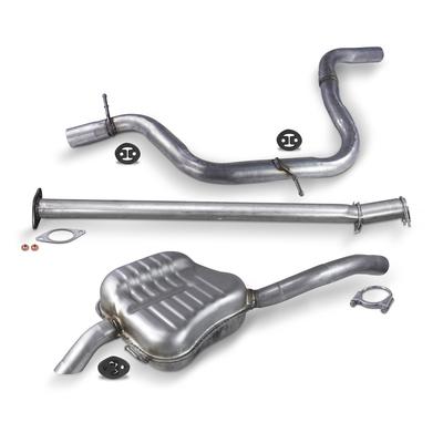 Atec Endschalldämpfer + Abgasrohr + Montagematerial [Hersteller-Nr. 40968917] für Ford