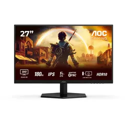 AOC G4 Q27G42XE Computerbildschirm 68,6 cm (27") 2560 x 1440 Pixel Quad HD Schwarz, Rot