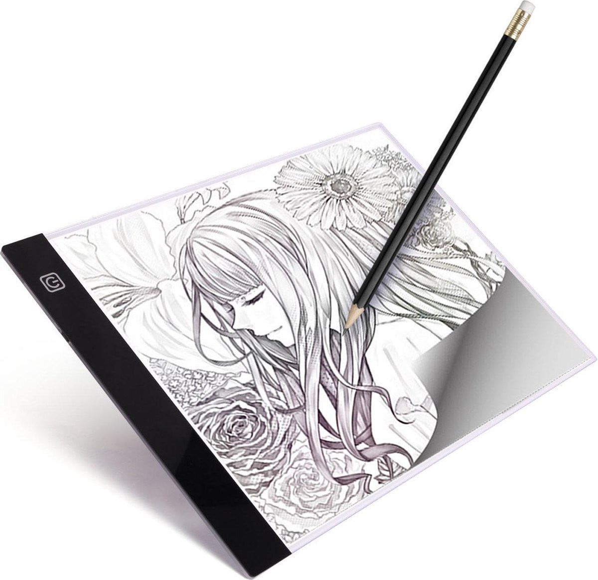 LED lightpad Teken Tablet Lightbox met Acryl Paneel en USB-aansluiting