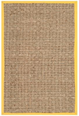 SAFAVIEH Natural Fiber Marina Basketweave Seagrass Rug