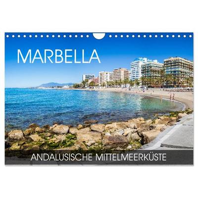 Marbella - andalusische Mittelmeerküste (Wandkalender 2026 DIN A4 quer), CALVENDO Monatskalender
