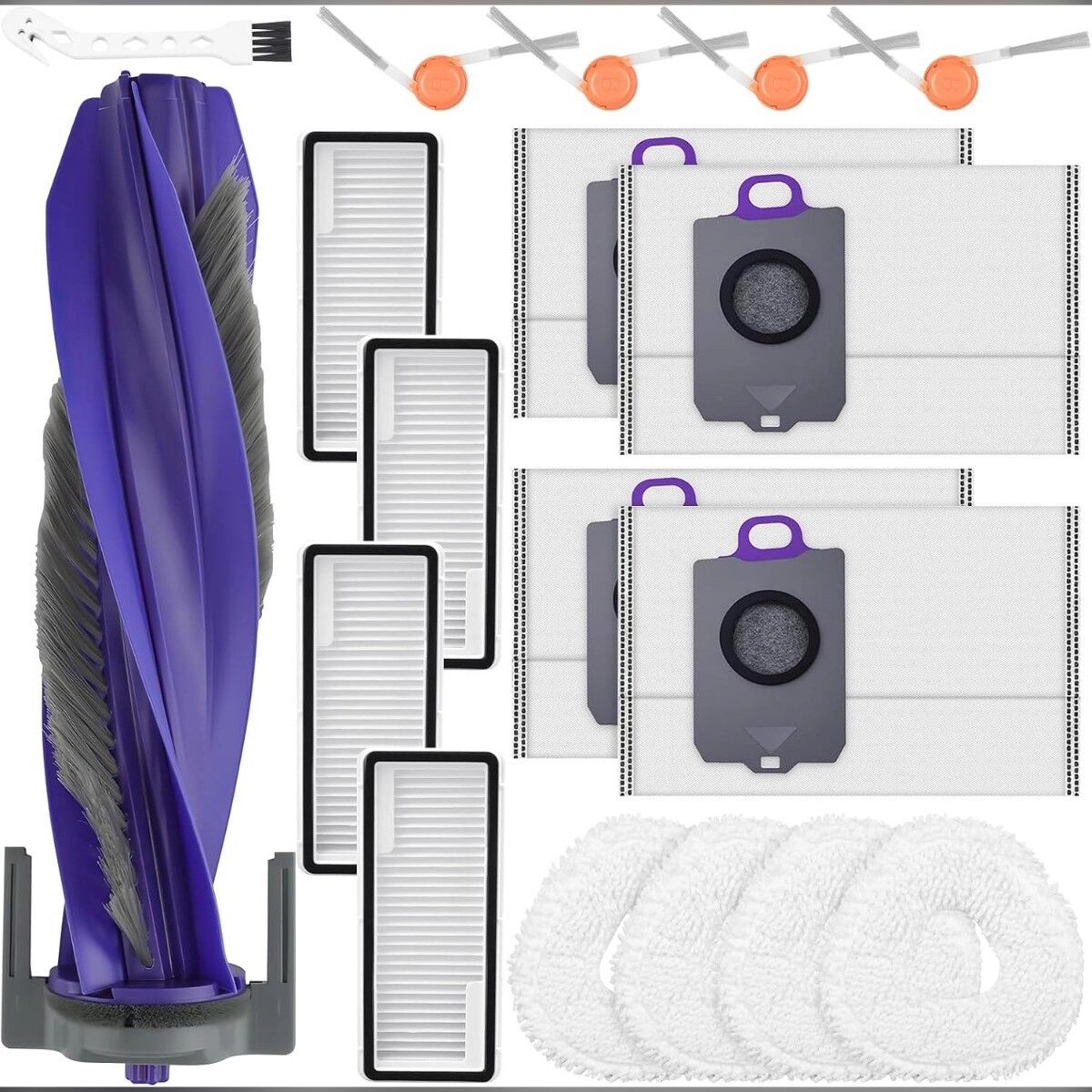 INF Kit d'accessoires de remplacement compatible avec Narwal Freo X10 Pro