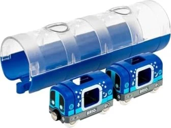 Ravensburger World Tunnel Box U-Bahn Glow in the Dark (blau)