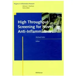 High Throughput Screening for Novel Anti-Inflammatories, Fachbücher
