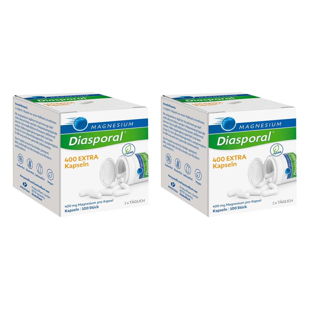 Protina Pharmazeutische GmbH Magnesium Diasporal 400 Extra Kapseln 08106094