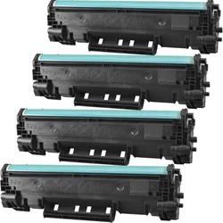 4 Kompatible Toner ersetzt HP CF244A 44A Multipack schwarz