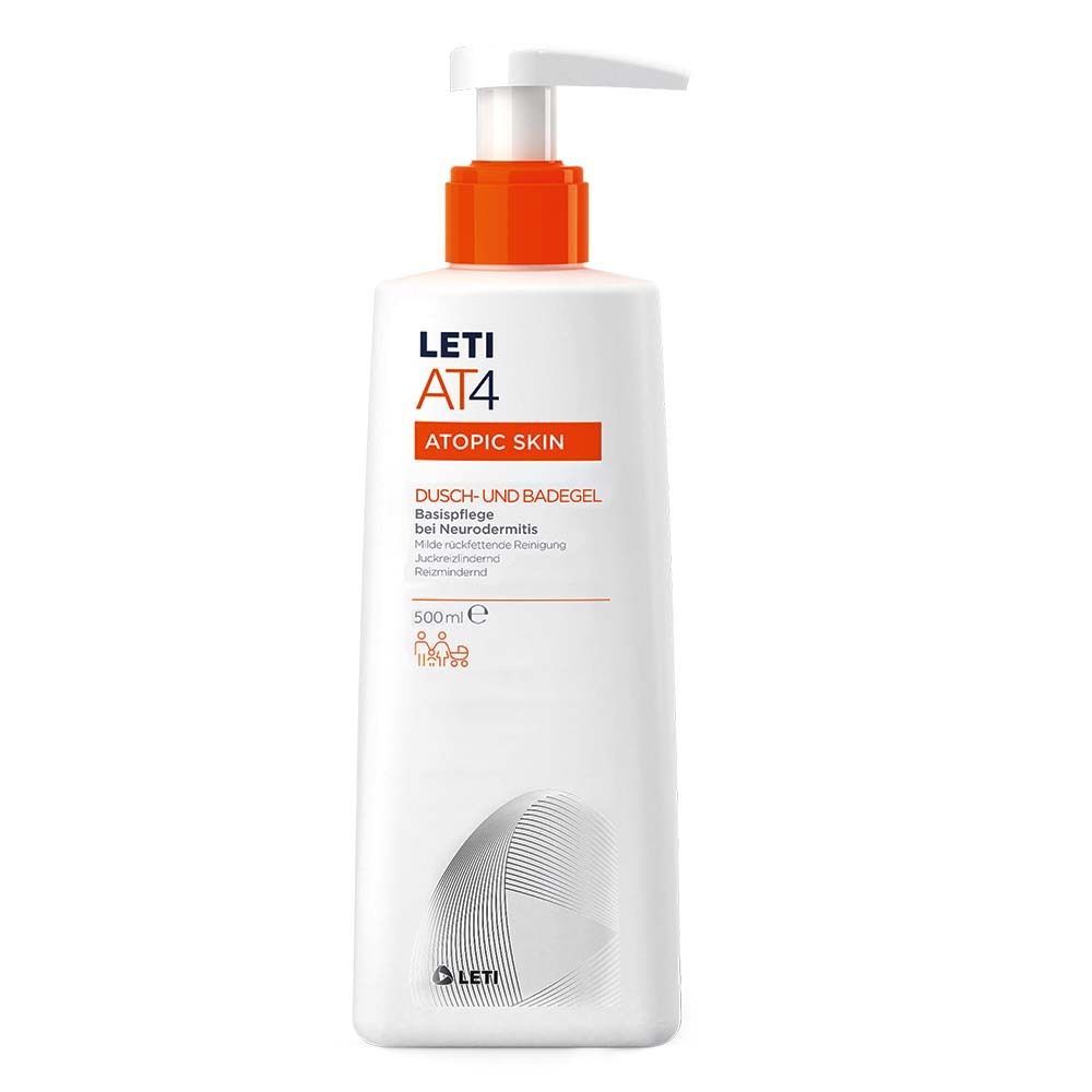 Leti AT4 Dusch- und Badegel 500 ml Gel