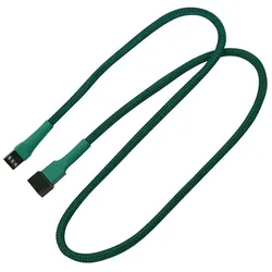 Nanoxia 3-Pin Molex Verlängerung - 60 cm - grün