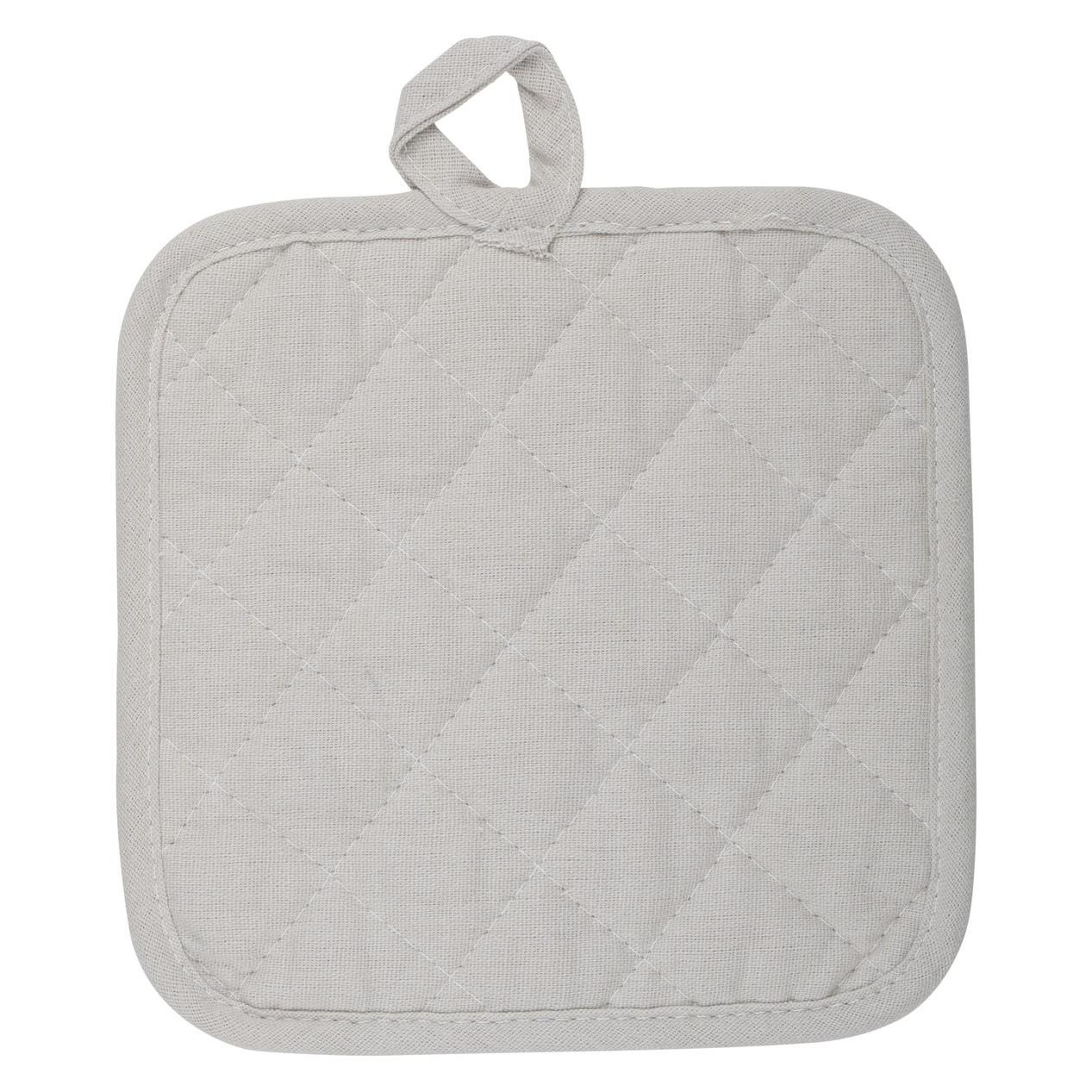 alpina Ofenhandschuh und Topflappen 34x17,5cm Grau (Baumwolle) (35500930)