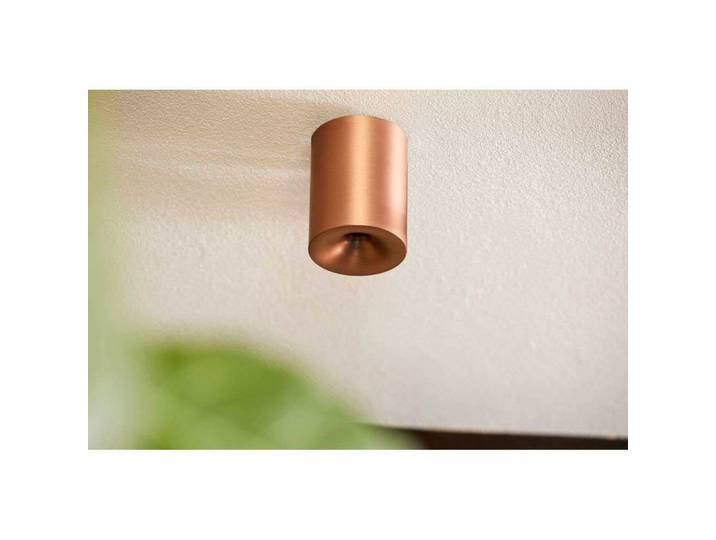 LOOM DESIGN LED-Deckenleuchte Nyx, bronze, IP54 dimmbar, bronze / altmessing, für Badezimmer, Aluminium, Modern