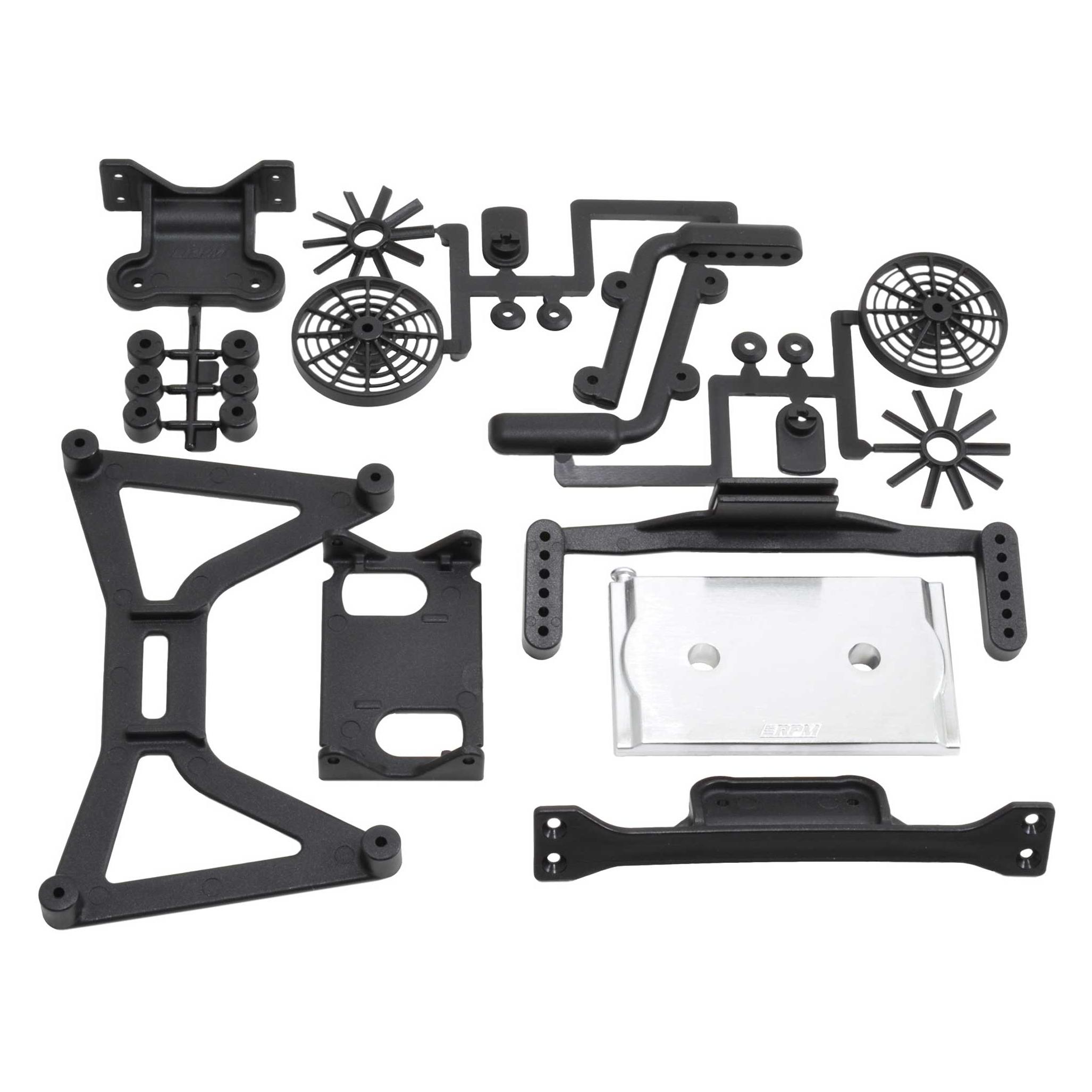 RPM R/C TRX Slash 4x4 No-Clip Karohalter schwarz (RPM70920)