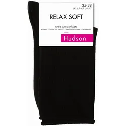 Hudson Relax Soft Socke 3er Pack | 35-38 (I) | White (HU-0008)