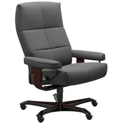 Stressless Bürostuhl David Office Leder Grau Batick Grey M (Medium)