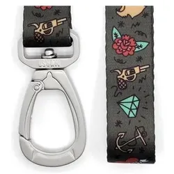 Morso Hondenriem Gerecycled Ink Tank Groen (Hund, Allgemein), Halsband + Leine