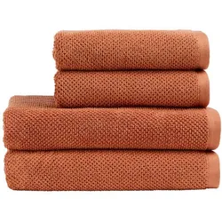 Christy Frottierserie Brixton Terracotta Badetuch 90x150cm