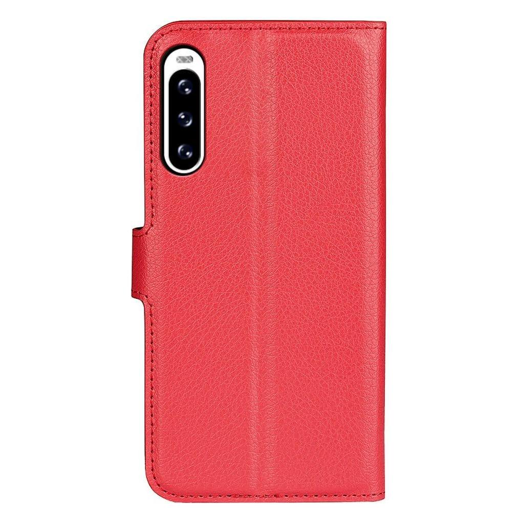 Cover-Discount Sony Xperia 10 V - Leder Etui Hülle rot (Sony Xperia 10 V) (660131999D)