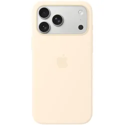 Apple Silikon Case mit MagSafe für Apple iPhone 17 Pro Max (Vanille)