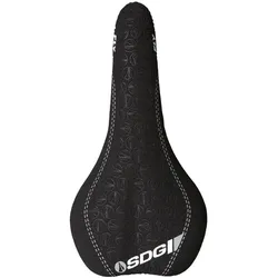 SDG Ti-Fly Sattel, Ti 7x7mm, Kevlar, black/black