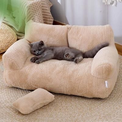 Uplift Essentials Premium Detachable & Washable Pet Sofa l