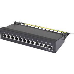 Renkforce 12 Port Netzwerk-Patchbox CAT 6a 1 HE Bestückt RF-3353154