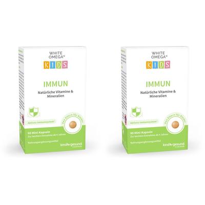 White Omega Kids Immun x2 2x90 St Weichkapseln