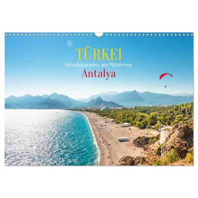 Türkei, Antalya: Urlaubsparadies am Mittelmeer (Wandkalender 2026 DIN A3 quer), CALVENDO Monatskalender