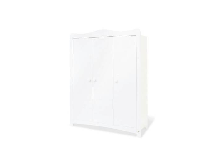 Pinolino Babykleiderschrank Florentina, Weiß, 6 Fächer, 140x180x57 cm, Babymöbel, Babykleiderschrank