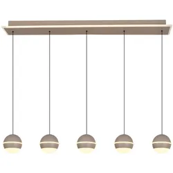 Geeti LED-Pendelleuchte BIARRITZ - B/H/T ca. 95.00x150.00x15.00
