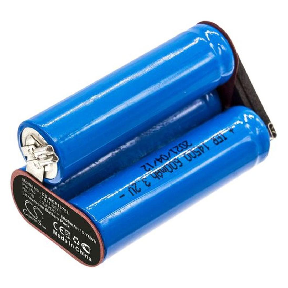 NoName Battery for Moser Chrom Style Pro 1871 etc (1 Stk., Gerätespezifisch) (MCP187SL)